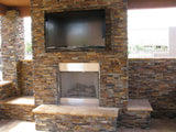 California Gold Stacked Stone Tile