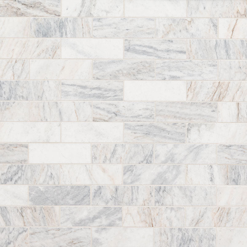 Capri Blue Honed 2x6 Subway Tile