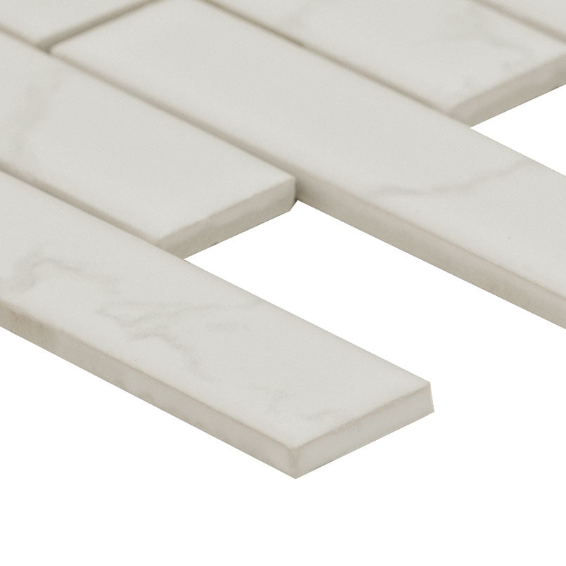 Carrara Matte 1x4x6mm Tile