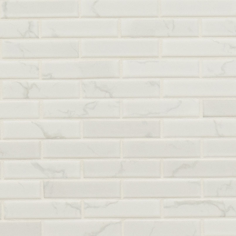 Carrara Matte 1x4x6mm Tile