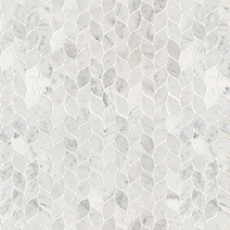 Carrara White Blanco Pattern Tile