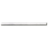 Carrara White Pencil Moulding - Polished Tile