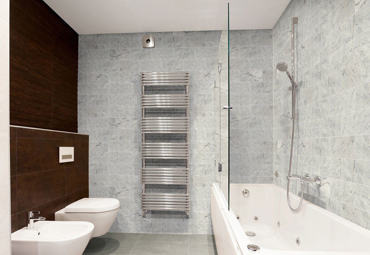 Carrara White Subway Tile 6x12 Tile