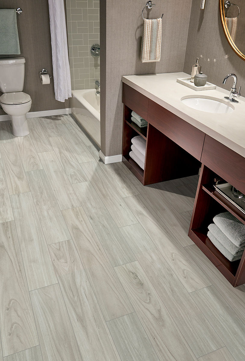 Catalina Ice Porcelain Wood Tile