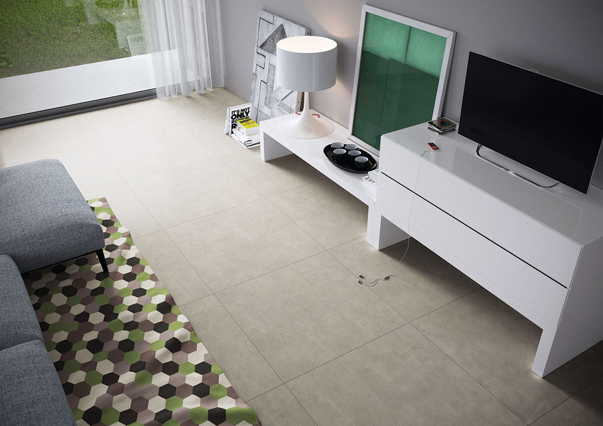 Monza Cemento Porcelain Tile