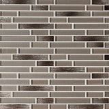 Champagne Blend Interlocking Glass Tile