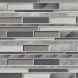 Cityscape Interlocking Glass & Metal Tile