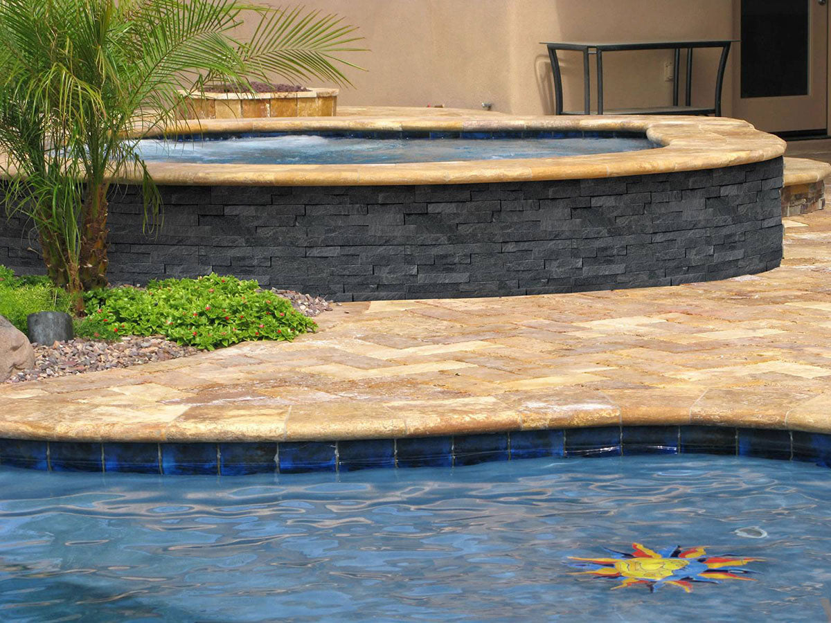 Coal Canyon Stacked Stone Tile