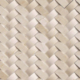 Crema Arched Herringbone Tile