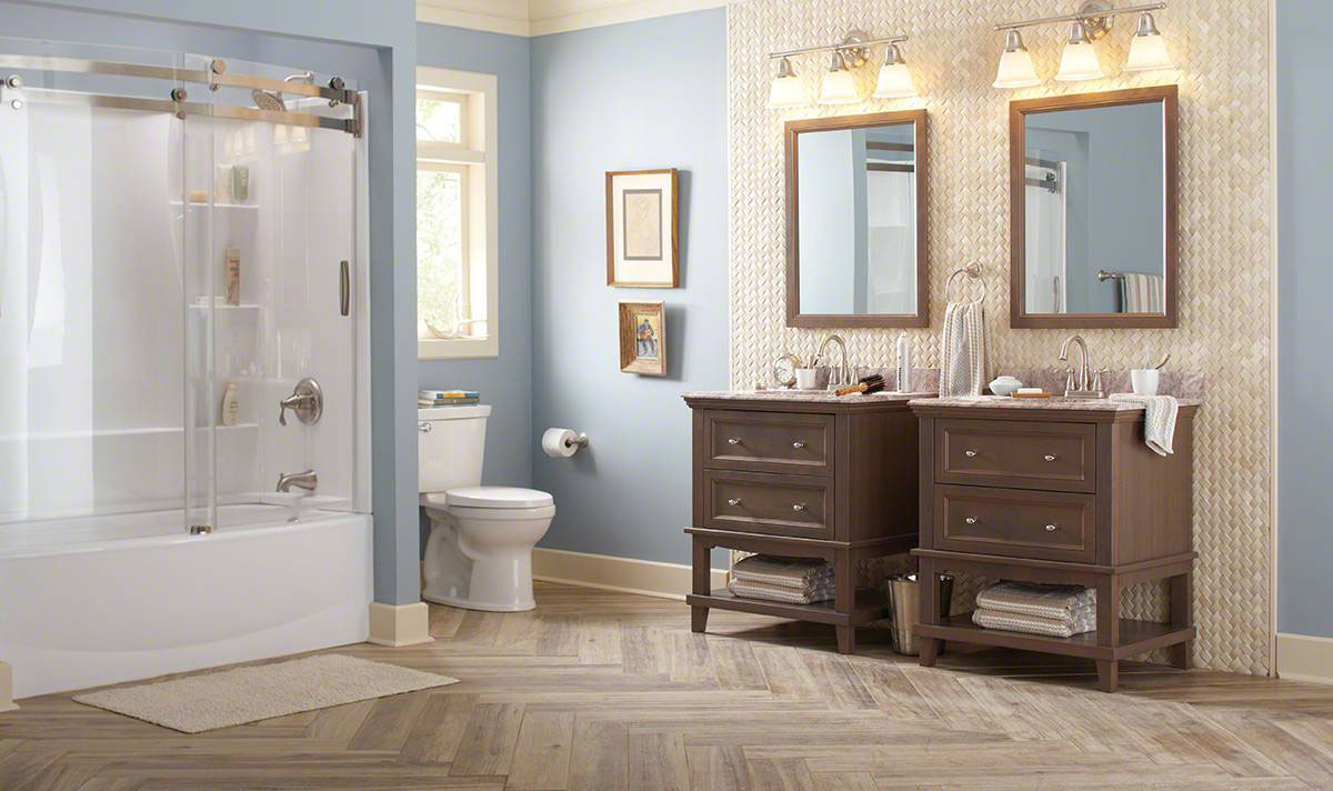 Crema Arched Herringbone Tile