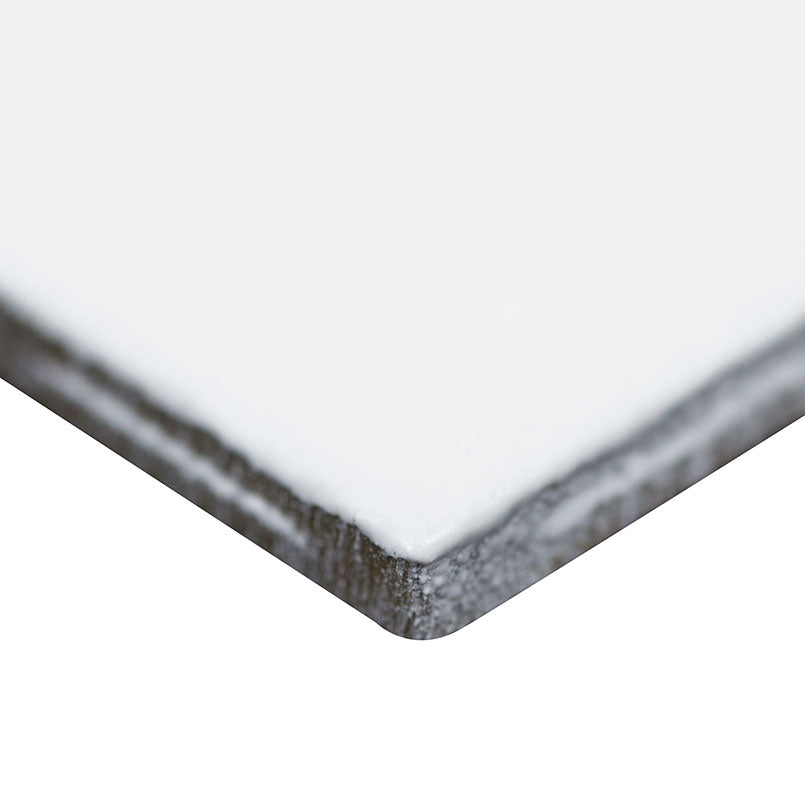 Domino White 2x2 Tile - Matte Tile