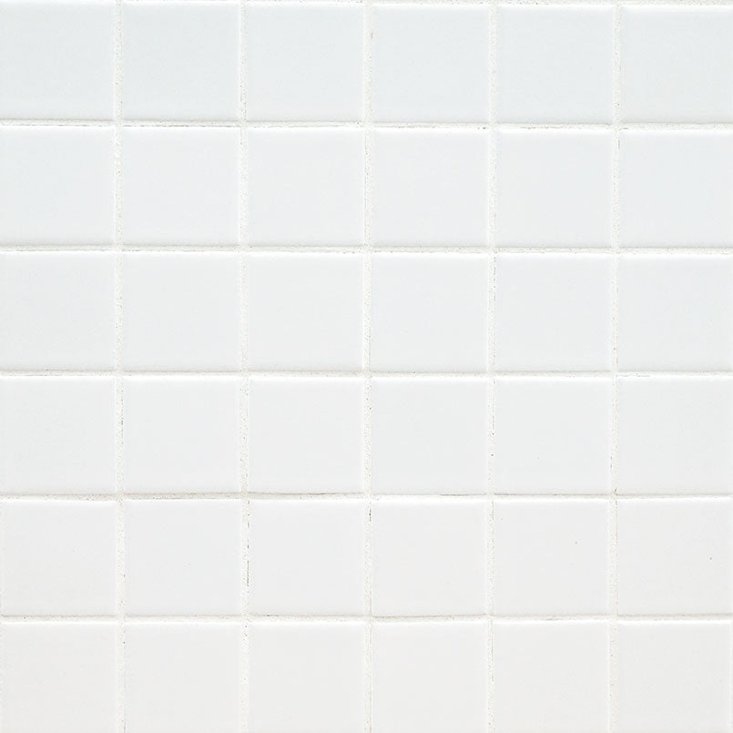 Domino White 2x2 Tile - Matte Tile