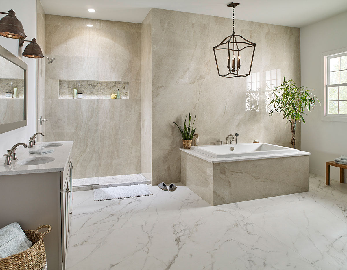 Dorado Pebble Tumbled Tile