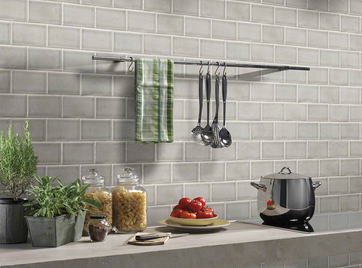 Dove Gray Subway Tile 3x6 Tile