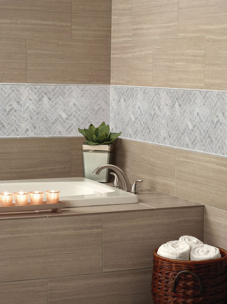 Dove Gray Quarter Round 5/8x6 Moulding Tile