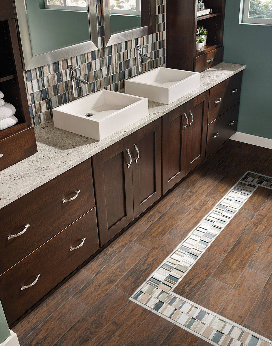 Dove Gray Quarter Round 5/8x6 Moulding Tile