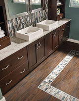 Dove Gray Quarter Round 5/8x6 Moulding Tile