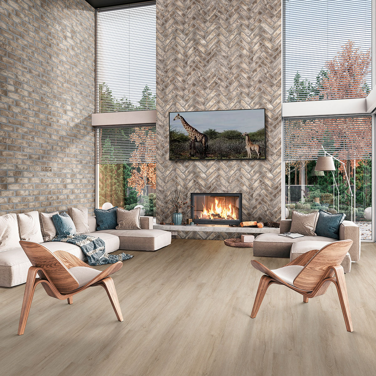 Doverton Gray Clay Brick Tile