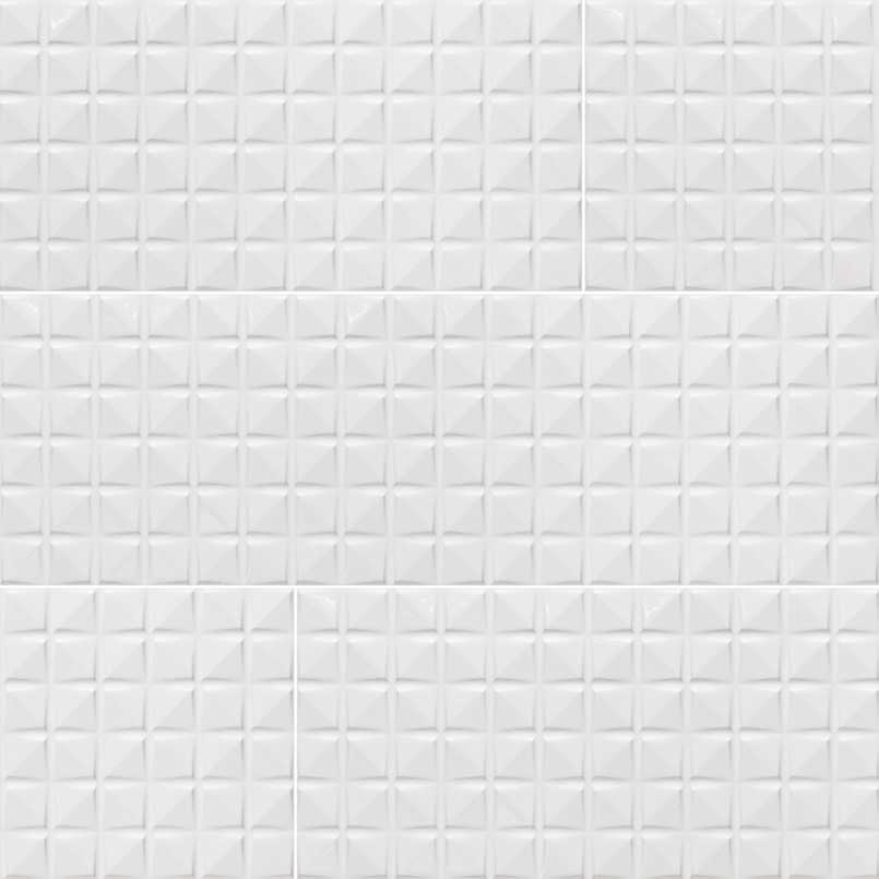 Dymo Chex White Tile 12x36 Tile