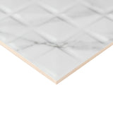 Dymo Statuary Chex White Tile 12x24 Tile