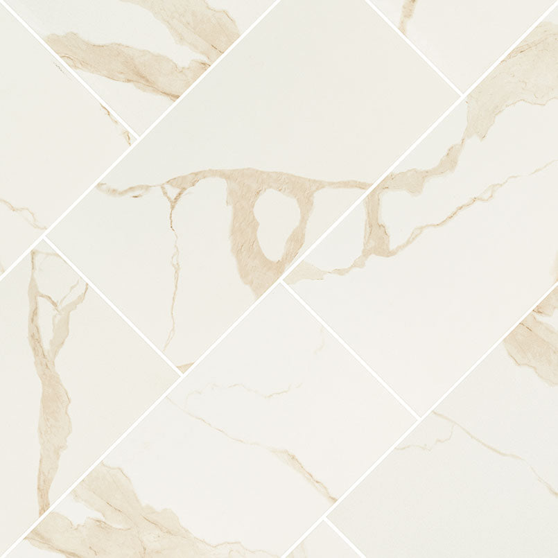 Eden Calacatta Porcelain Tile