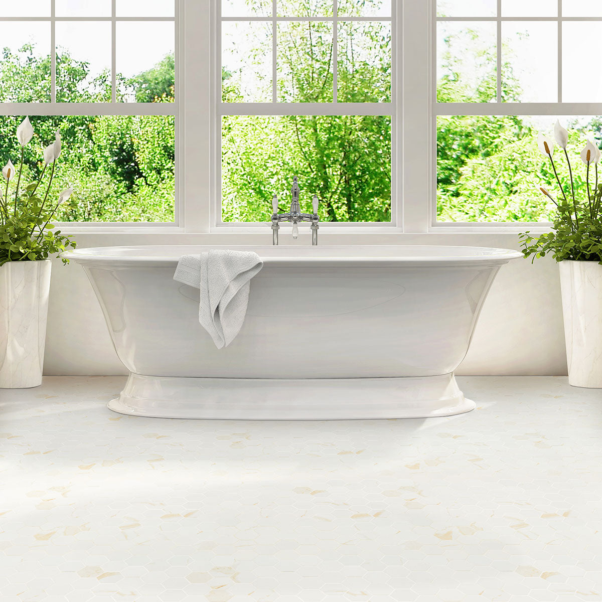 Eden Calacatta Porcelain Tile