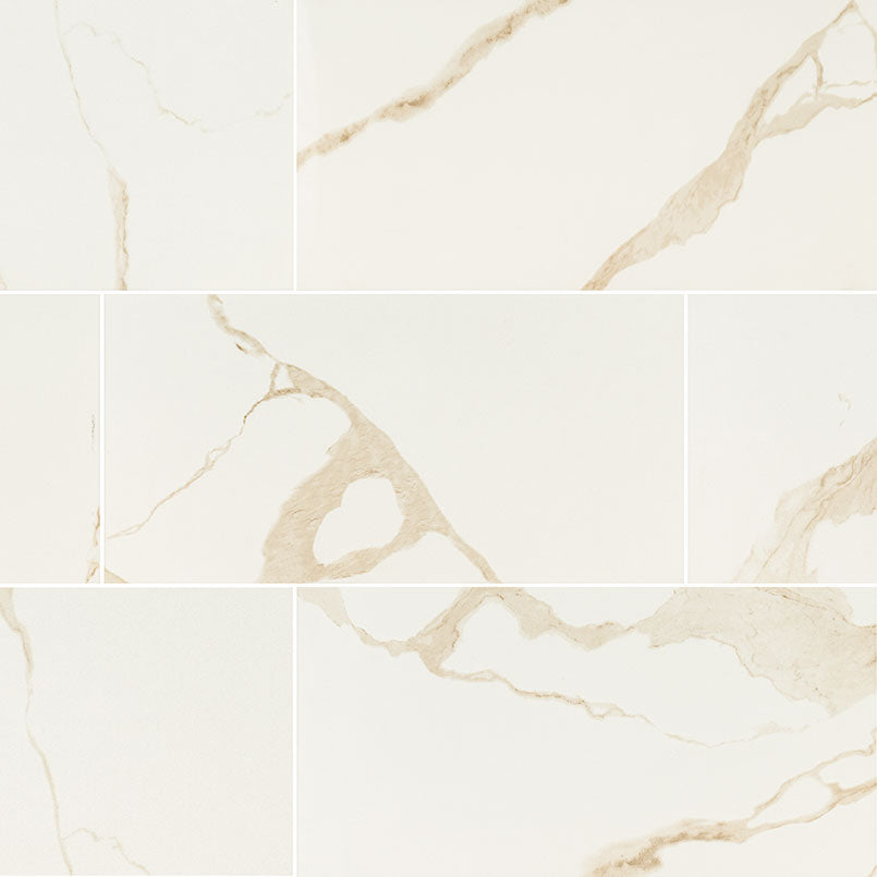 Eden Calacatta Porcelain Tile