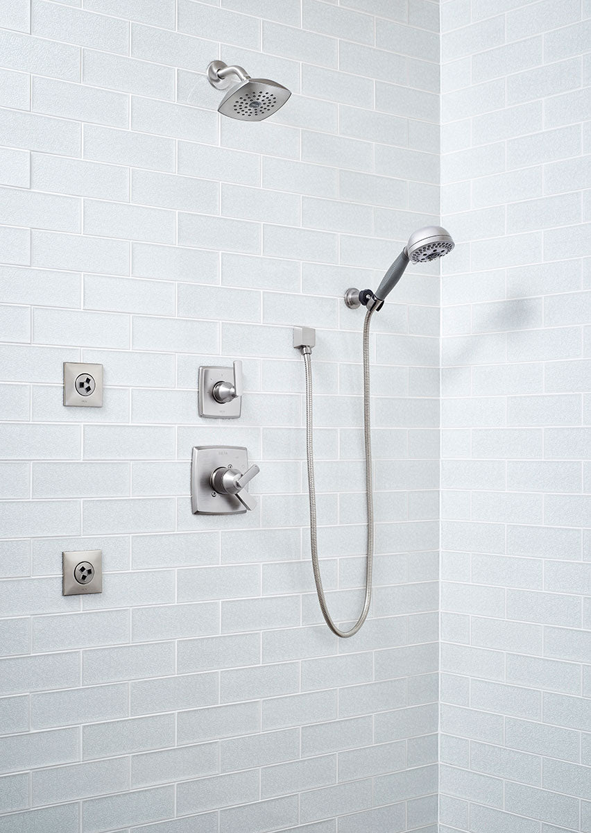Frosted Icicle Glass Subway Tile 3x9 Tile