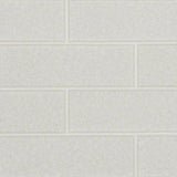 Frosted Icicle Glass Subway Tile 3x9 Tile