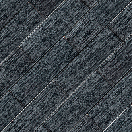 Glacier Blue Glass Tile 3x9 Tile