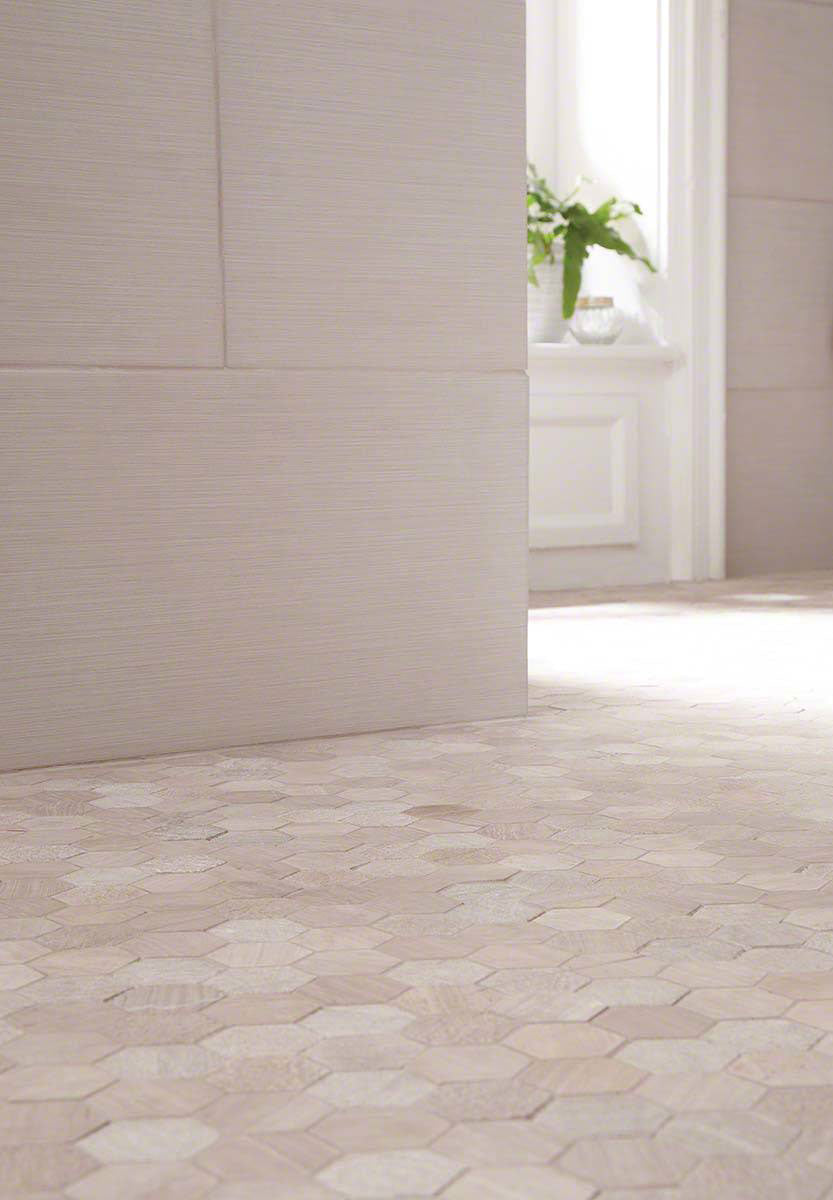 Honey Comb Multi Finish 2” Mosaic Tile