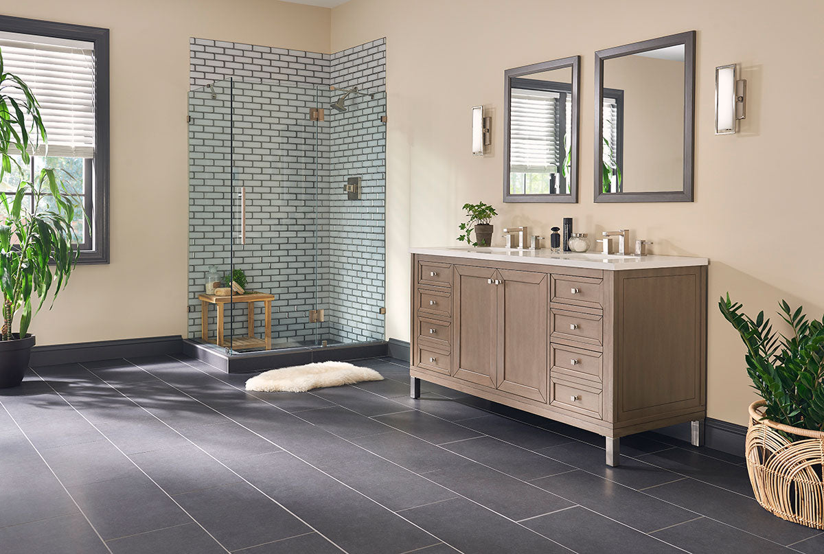 Dimensions Graphite Porcelain Tile
