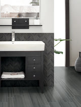 Watercolor Graphite Porcelain Tile