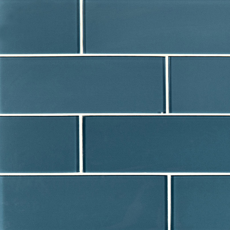 Haiku Sapphire Glass Tile 3x9 Tile