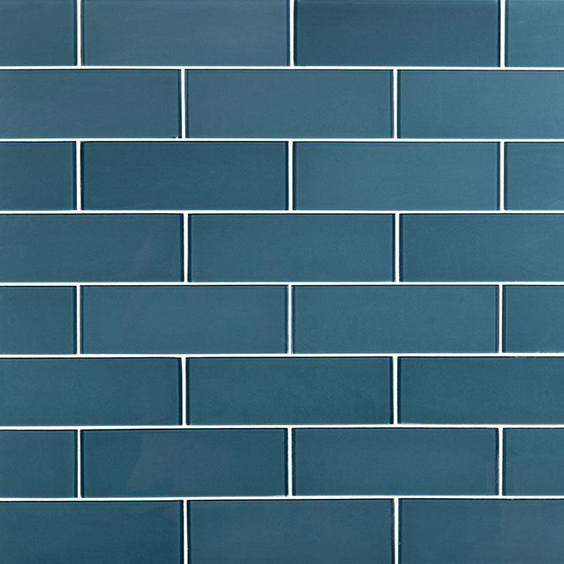 Haiku Sapphire Glass Tile 3x9 Tile