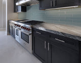 Harbor Gray Glass Tile 3x9 Tile