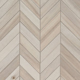 Havenwood Dove Chevron Mosaic 12x15 Tile