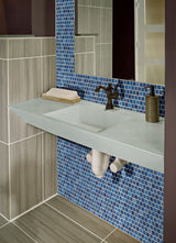 Hawaiian Blue Glass Tile