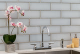 Ice Bevel Glass Tile 4x12 Tile