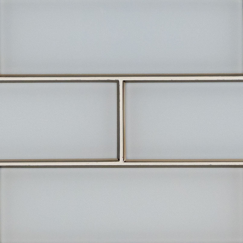 Ice Bevel Glass Tile 4x12 Tile