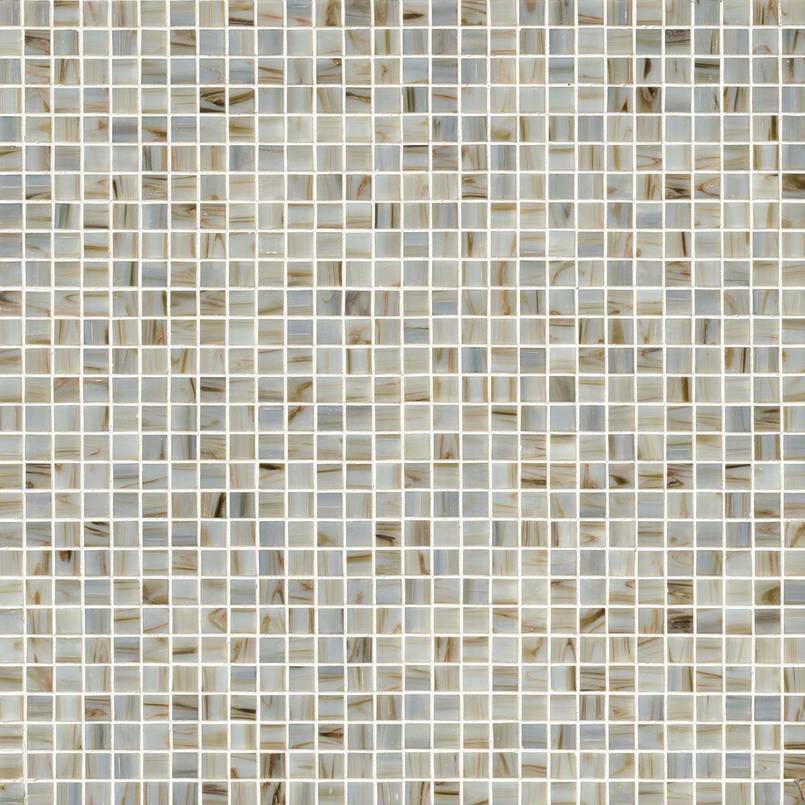 Iridescent Ivory Glass Tile