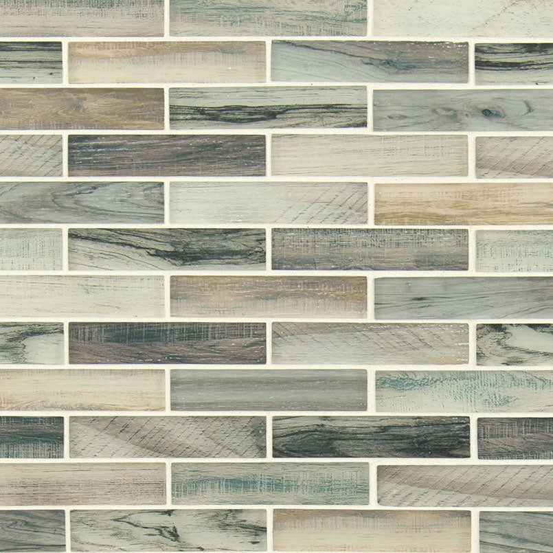 Lazio Brick Glass Backsplash Tile