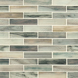 Lazio Brick Glass Backsplash Tile