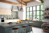 Lazio Brick Glass Backsplash Tile