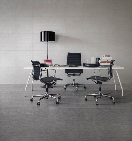 TekTile Lineart Ivory Porcelain Tile