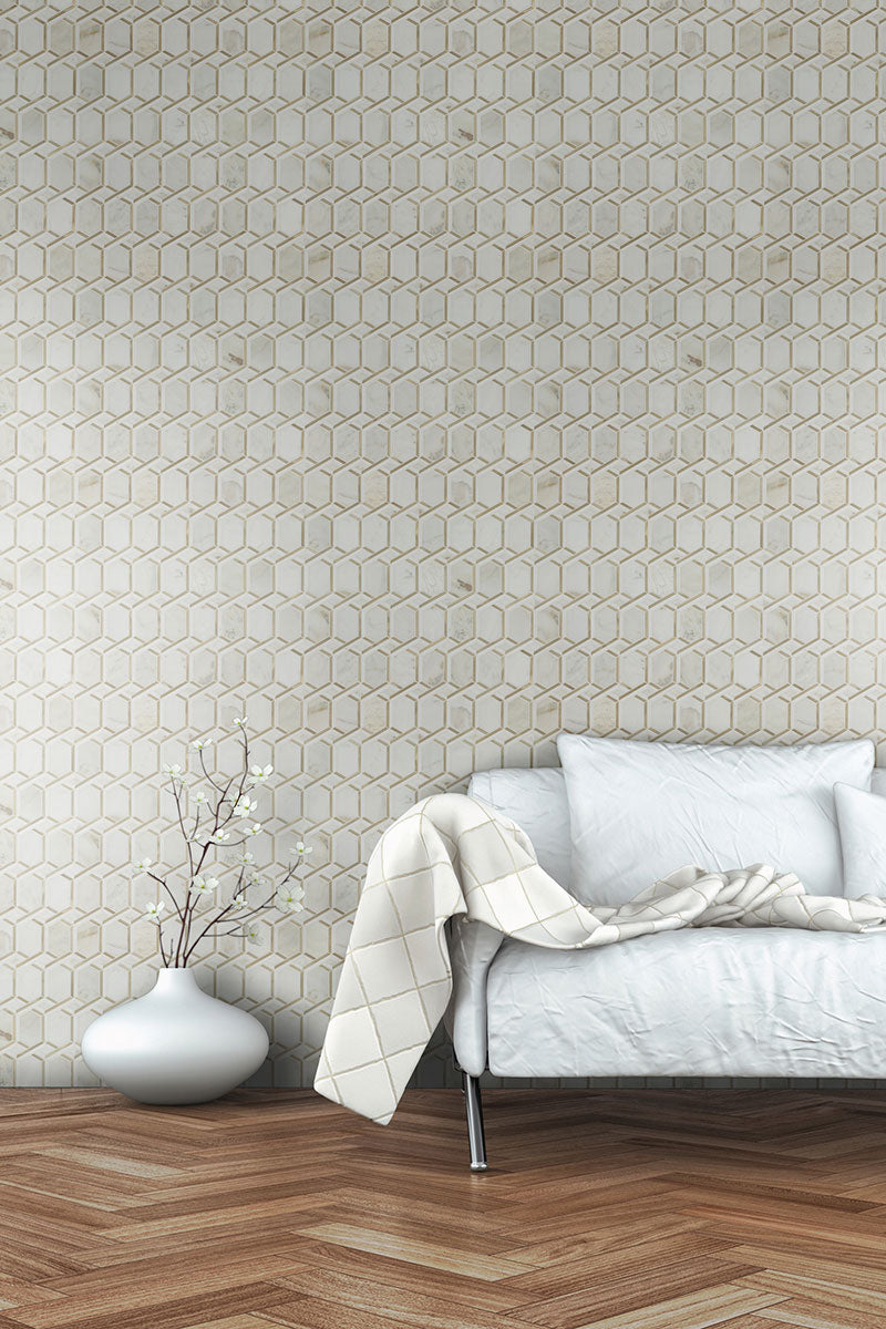 Luxor Royal Link Gold Pattern Tile