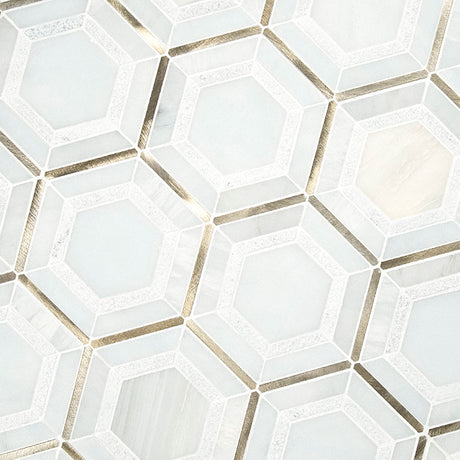 Medici Gold Backsplash Tile