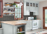 Metallic Gray Bevel Tile 4x12 Tile