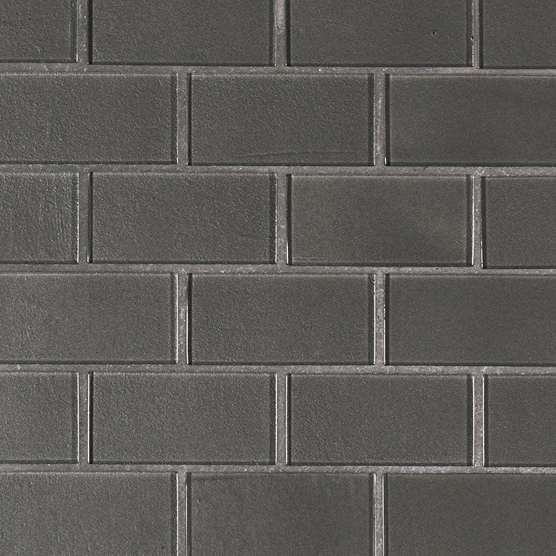 Metallic Gray Subway Tile 2x4 Tile