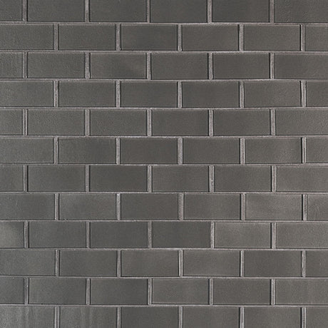 Metallic Gray Subway Tile 2x4 Tile